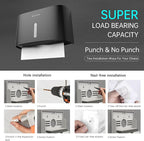 Paper Towel Dispenser, Large Capacity Wall Mount Tissue Dispensers - Image 5