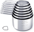 TILUCK Stainless Steel Measuring Cups Set, Kitchen Gadgets by TILUCKBringsGoodLuck