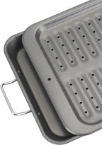 GoodCook Everyday Nonstick Steel Broiler Pan, 11.5" x 14.25" - Image 3