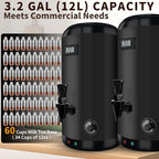 Electric Heating Insulated Beverage Dispenser-12 L/3.2 Gallon Hot Drink Beverage - Image 3