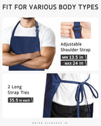 Syntus Chef Apron for Men Women Kitchen Cooking Apron - Image 5