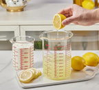 High Borosilicate Glass Measuring Cup-V-Shaped Spout，Glass Measuring Beaker - Image 5