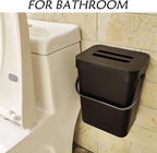 stonespace Kitchen Compost Bin for Countertop, Hanging Small Trash Can - Image 4
