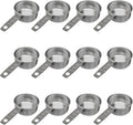 1/2 Cup Stainless Steel Measuring Cup | Sturdy Metal 125 ml | 125 cc | 4 oz | by Knupp+Co.