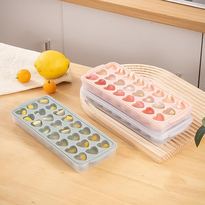 2 Pack Heart-Shaped Ice Cube Trays - Image 6