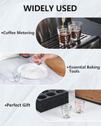 Shot Glasses Measuring Cup Set 4PACK Espresso Shot Glasses Liquid Heavy Glass - Image 4