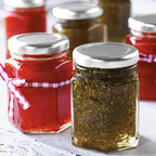 Accguan Hexagon Glass Jars, Mason Jars - Image 4