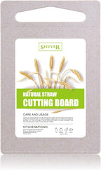 Cutting Board for Kitchen, Wheat Straw Fiber Cutting Board, Dish Washer Safe by zzsbrm