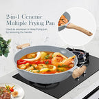 AIKENBBKK Ceramic Frying Pan - Image 3
