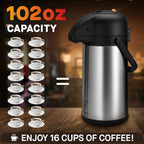 Airpot Coffee Dispenser with Pump - Image 4