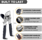 Can Opener Manual Heavy Duty, UHIYEE Hand Held Can Openers - Image 2