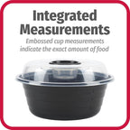 GoodCook 4-Cup Meal Prep Bowls Set - Image 4