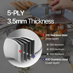 316 Stainless Steel 3.8 Quart Brazier - Image 4