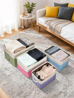 BALEINE 4 Pack Fabric Closet Storage Bins - Image 7