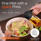 YARRAMATE Olive Oil Dispenser, 2 in 1 Oil Sprayer - Image 3