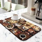 Fun Coffee Mat 19inx12in, Coffee Bar Mat - Image 3