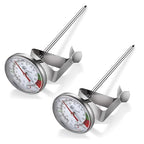 KT THERMO Instand Read 2-Inch Dial Thermometer, Chocolate Milk Foam by KTTHERMO
