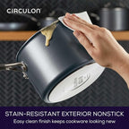 Circulon A1 Series with ScratchDefense Nonstick Induction Pots and Pans - Image 8