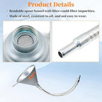 14.84" Steel Bendable Spout Funnel - Image 4