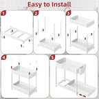 Sevenblue Under Sink Organizer, Bathroom Organizers and Storage, 2 Tier - Image 9