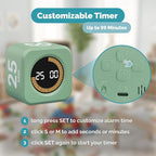KADAMS Pomodoro Cube Timer Productivity Visual Timer - Image 6