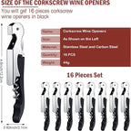 Wine Keys Opener Travel Corkscrew Wine bottle Opener Waiter Beer Bartender - Image 2