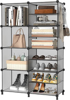 AWTATOS Closet Organizer 8 Cube Storage Shelves Clothes Organizers Stackable - Image 8