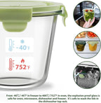 Freshmage 23oz Glass Meal Prep Containers - Image 9