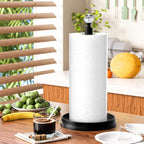 KASUNTO Paper Towel Holder, Steel Paper Towel Holder Countertop - Image 5