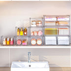 caktraie Acrylic Storage Drawers Set of 6, Plastic Organizer Bins - Image 6