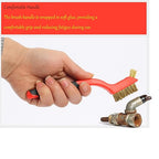 3Pcs Small Brass Wire Cleaning Brushes Set - Image 3