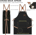 Genixart Chef Apron for Men Women - Image 3