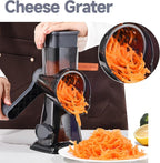 Rotary Cheese Grater with Handle Kitchen Shredder Slicer Grater Slicer Ice - Image 7