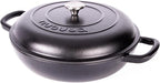 Shallow Cast Iron Casserole by Nuovva