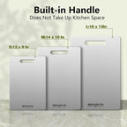 Titanium Cutting Boards For Kitchen, 100% Pure Cut Titanium Cutting Board - Image 8