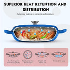 Overmont Enameled Cast Iron Dutch Oven - Image 5