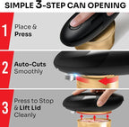 MUELLER HOME SmoothEdge Auto Electric Can Opener – Battery‑Operated One‑Touch w - Image 4