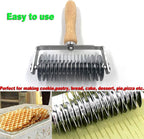 Stainless Steel Dough Lattice Roller Cutter - Image 2