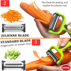 GANNK Potato Apple Vegetable Peelers - Image 3