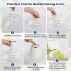 Automatic Grape Peeler Machine, Electric Garlic & Cherry Tomato Peeler Skin - Image 7