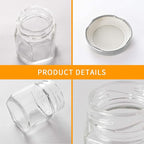 Accguan 30 Pcs 1.5 oz Glass Jars - Image 3