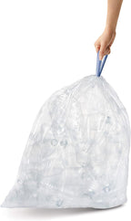 Simplehuman Trash Liner Code H Custom Fit Liners White / 60 Liners - Image 2