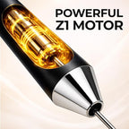 Zulay Kitchen Metal Rechargeable Milk Frother, 3 Whisk Attachments Handheld - Image 5