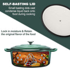 E-far 5QT Oval Dutch Oven Pot - Image 6