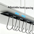 Cociat 2PCS Utensil Racks with 12 Hooks 17.2 Inch Kitchen Utensil Holders - Image 5