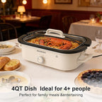 MAGNIFIQUE 4 Quart Slow Cooker - Image 2