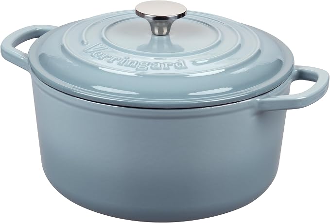 VORRINGARD Enameled Cast Iron Dutch Oven Pot - Image 7