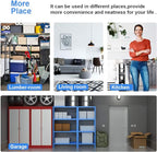 BestOffice | 5-Tier Wire Storage Shelves | 36x14x72 | Chrome | - Image 7