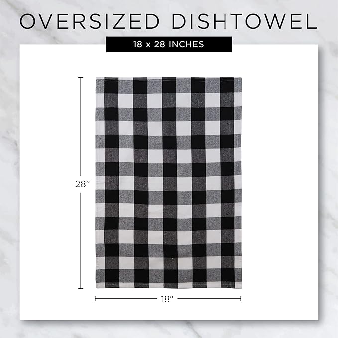 DII Home Sweet Farmhouse Kitchen Collection, Potholder/Oven Mitt/Dishtowel Set - Image 8