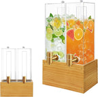 2 Pack 2 Gallon Large Drink Dispenser, Drink Dispenser by Unknown
